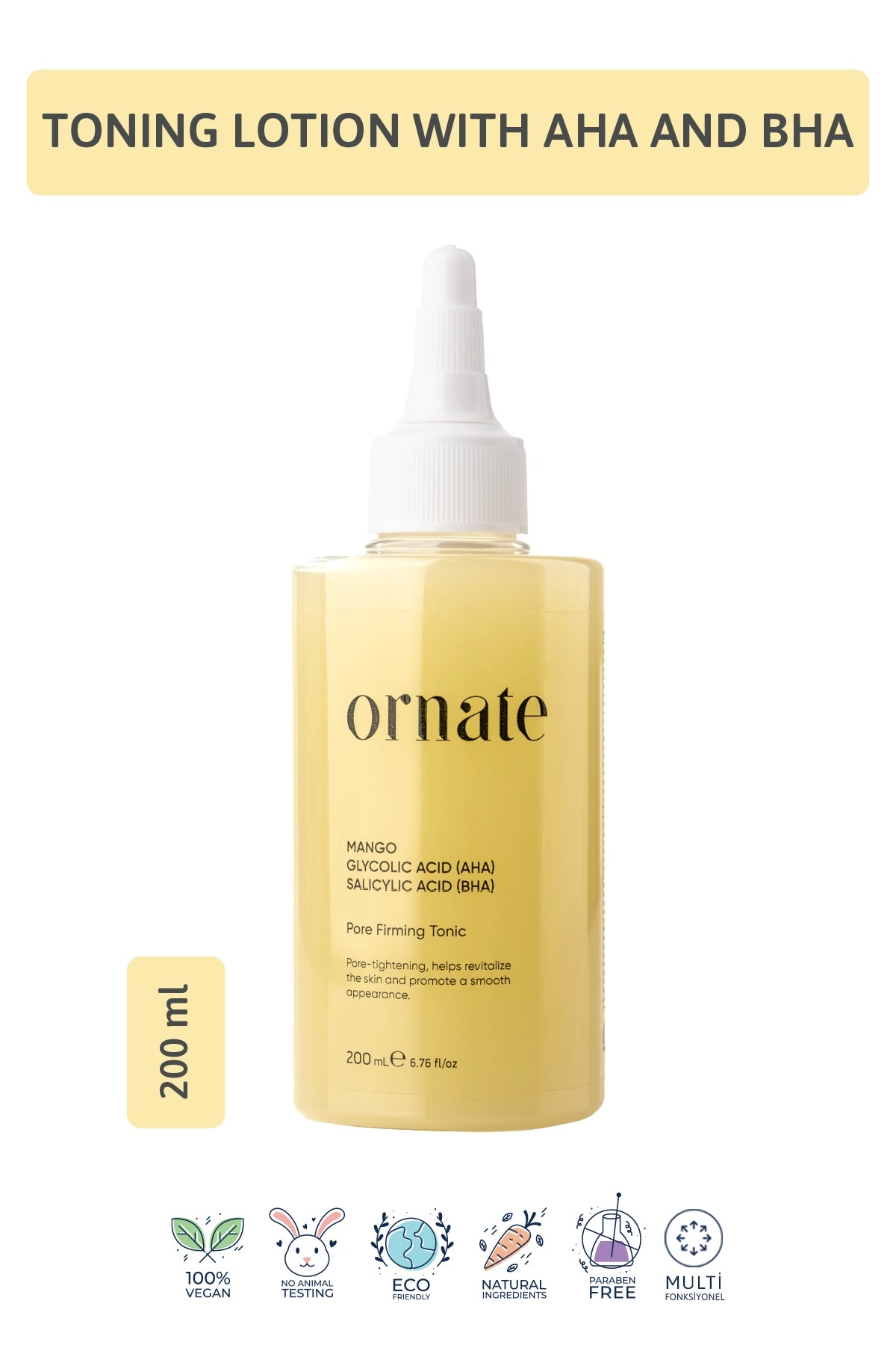 Pore-Perfecting AHA BHA Toner