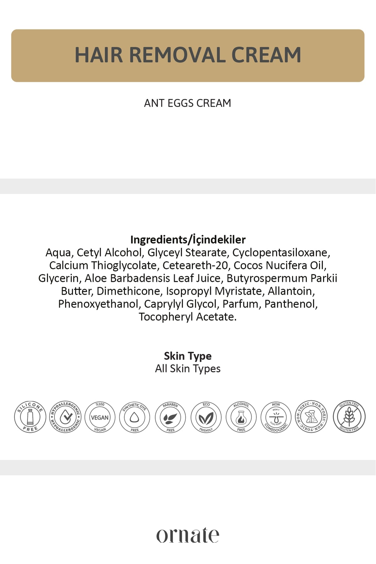 Soothing Depilatory Cream