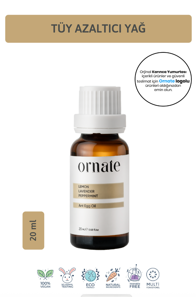 Tüy Azaltıcı ve İnceltici Yağ