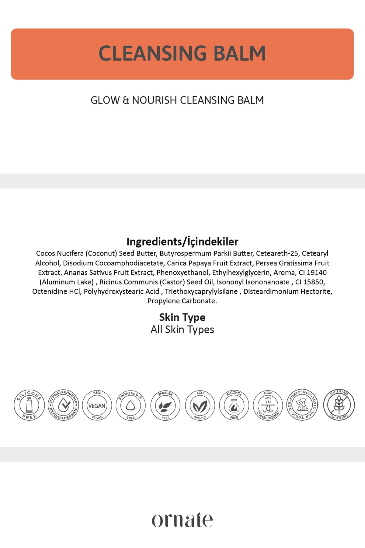 Gentle Makeup Removing Cleansing Balm