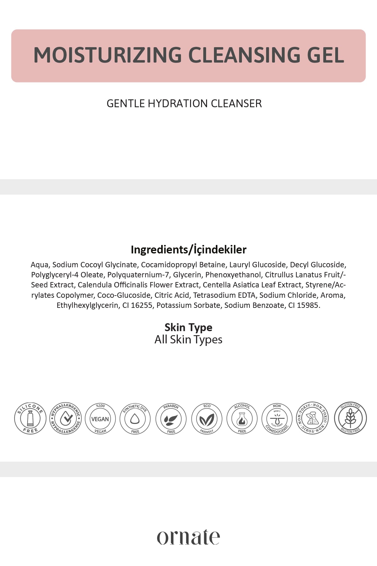 Universal Daily Cleansing Gel