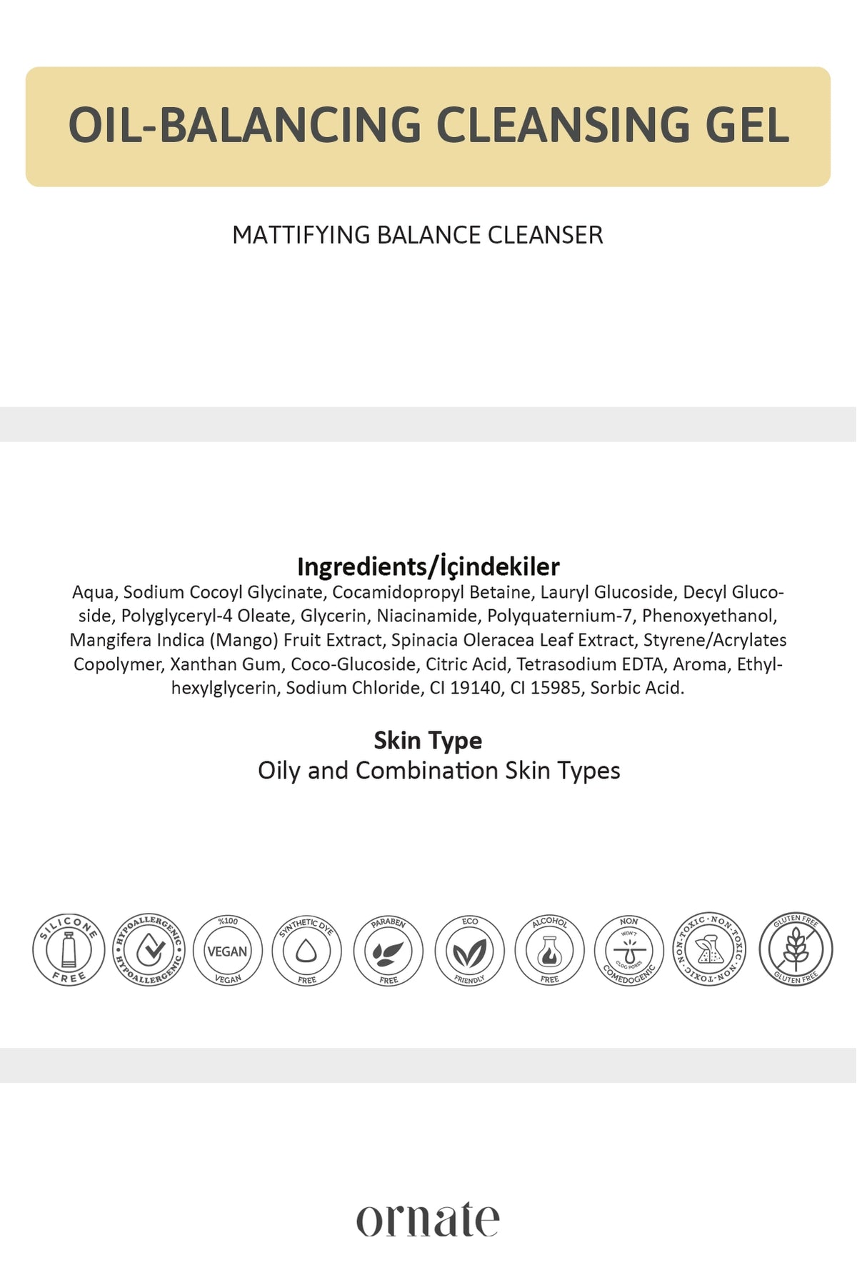 Oil-Balancing Facial Cleanser